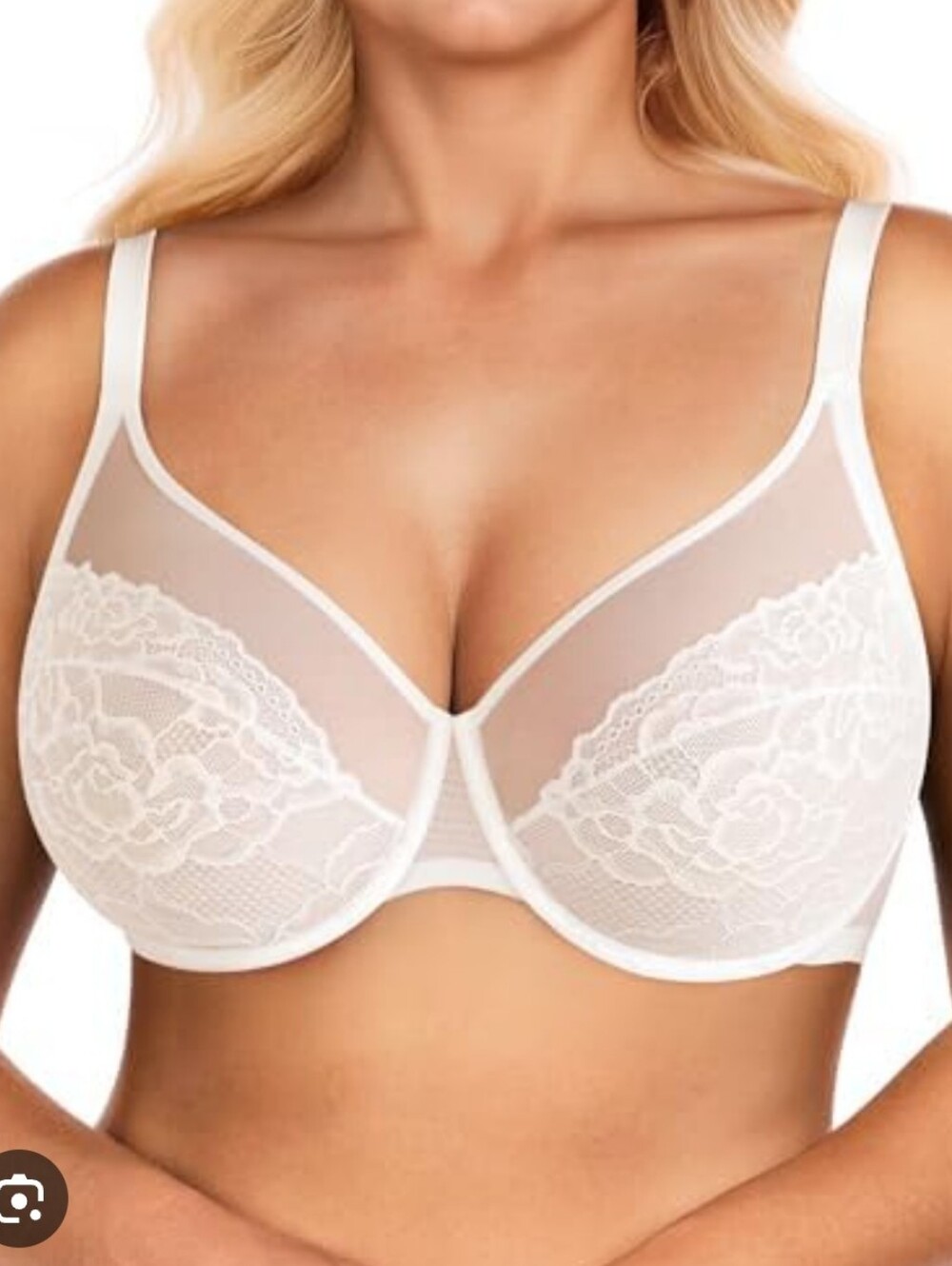 Brabic Unlined Underwire Bra 38D